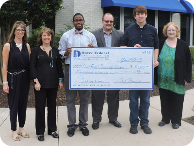 Students receive Scholarship money