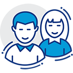 Boy and Girl Icon
