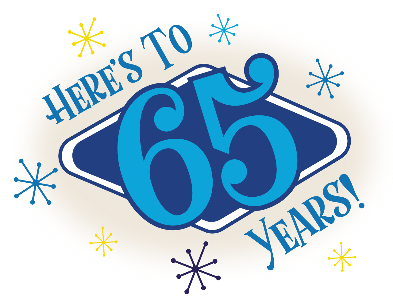 Heres' to 65 years!