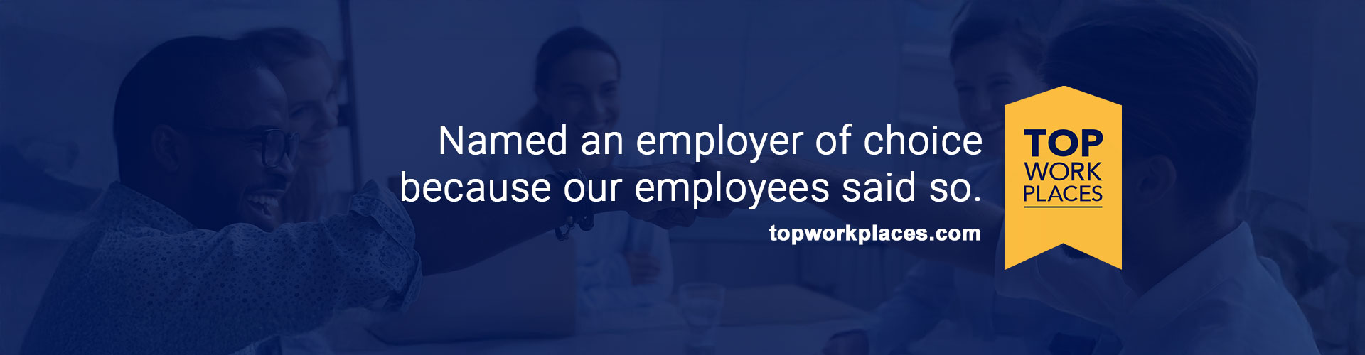 Lively meeting with employees