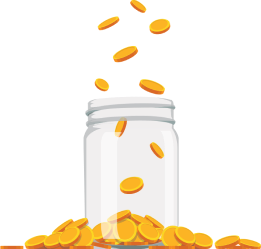 Savings jar