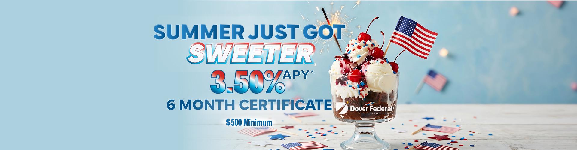 Patriotic Ice Cream Sundae