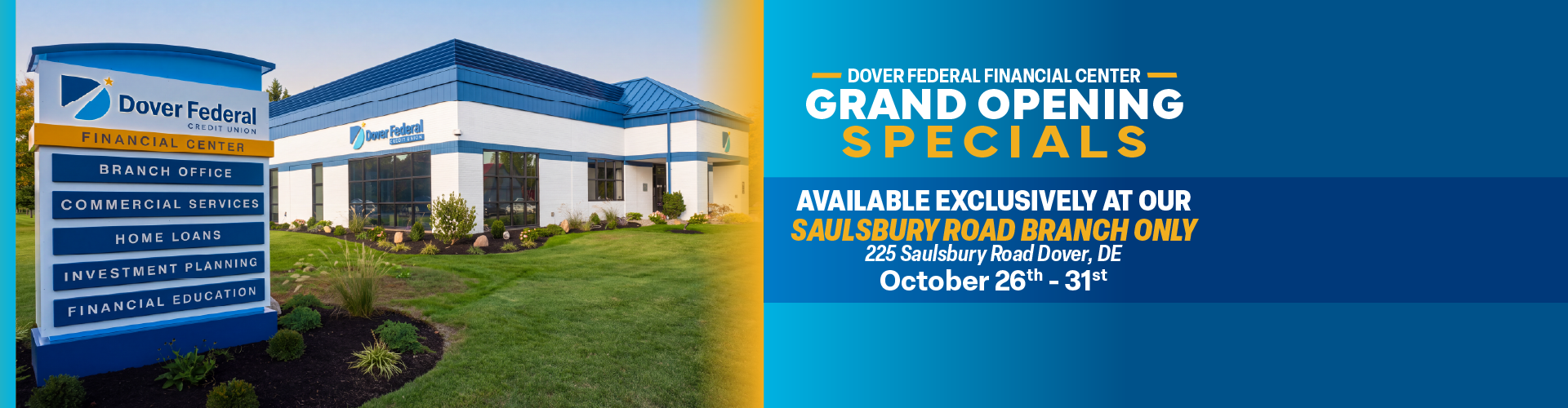 Dover Federal Saulsbury Financial Center Building